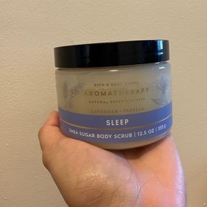 Lavender + Vanilla BBW Aromatherapy Shea Sugar Body Scrub